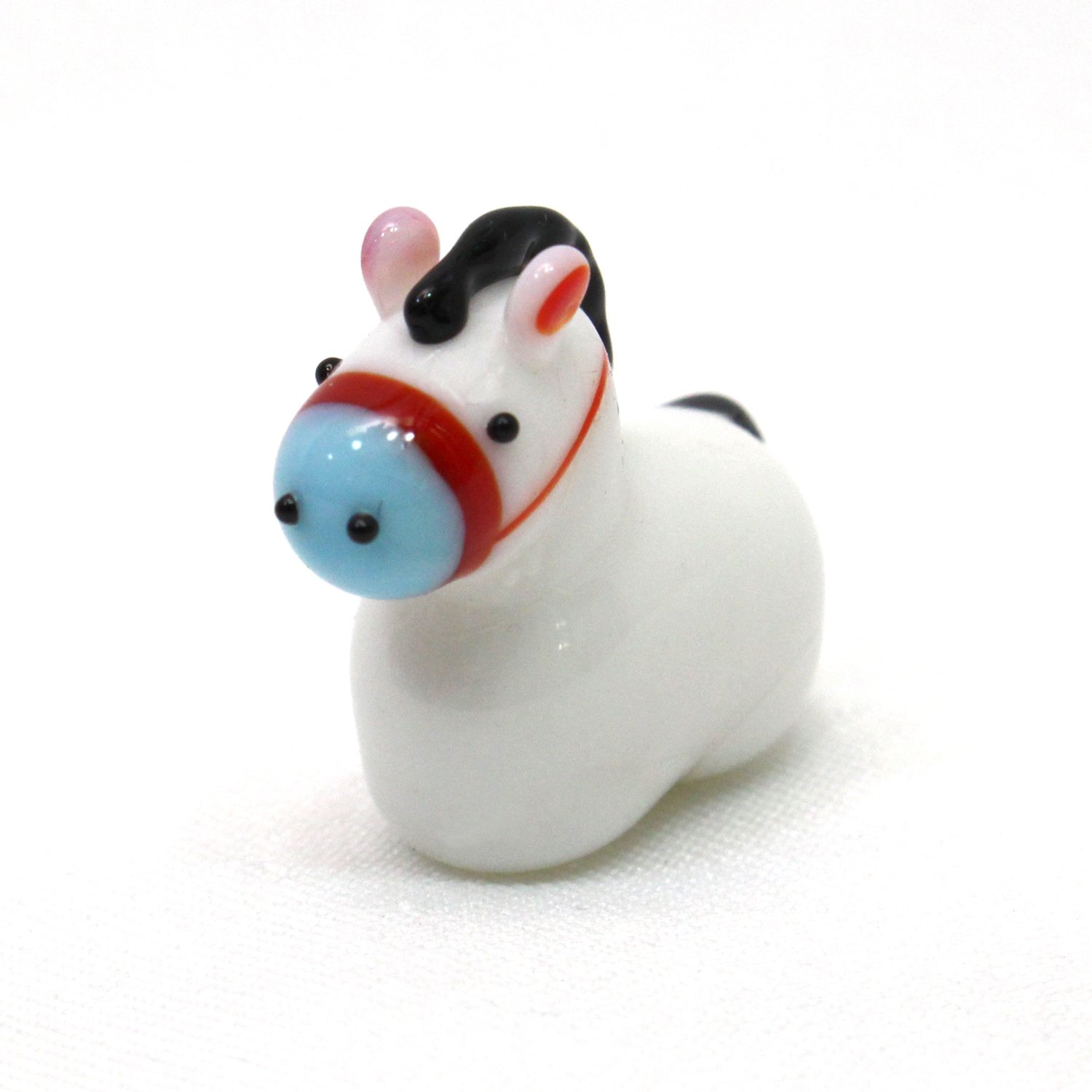 Amazon.co.jp: フォーカート 手作り ガラス細工 干支招福 午 CKK286